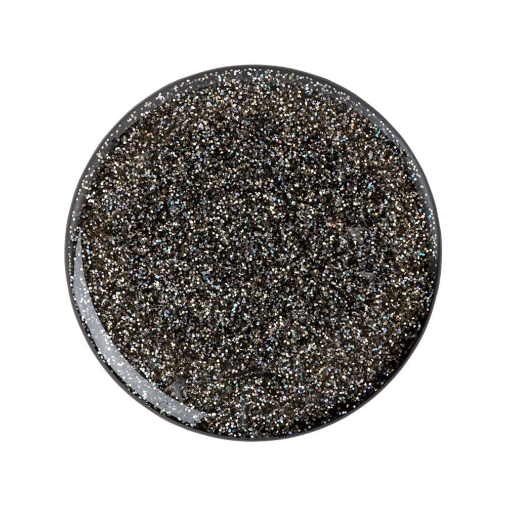 Pop Socket Glitter Μαύρο