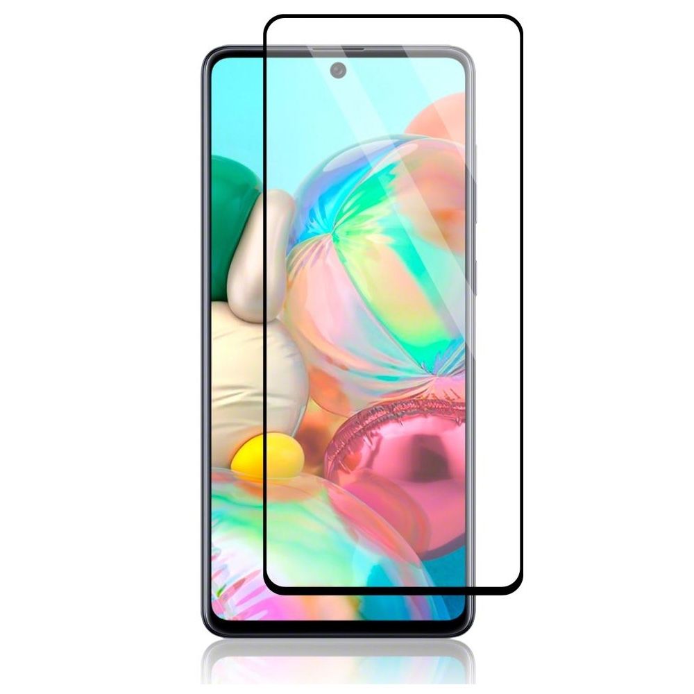 5D Full Glue 9H Glass Samsung H/Q Galaxy A71 / Galaxy A72 4G /Galaxy Note 10 Lite Μαύρο