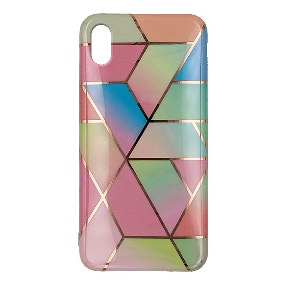 Marble Effect Soft Case Apple iPhone XS MAX Design 10