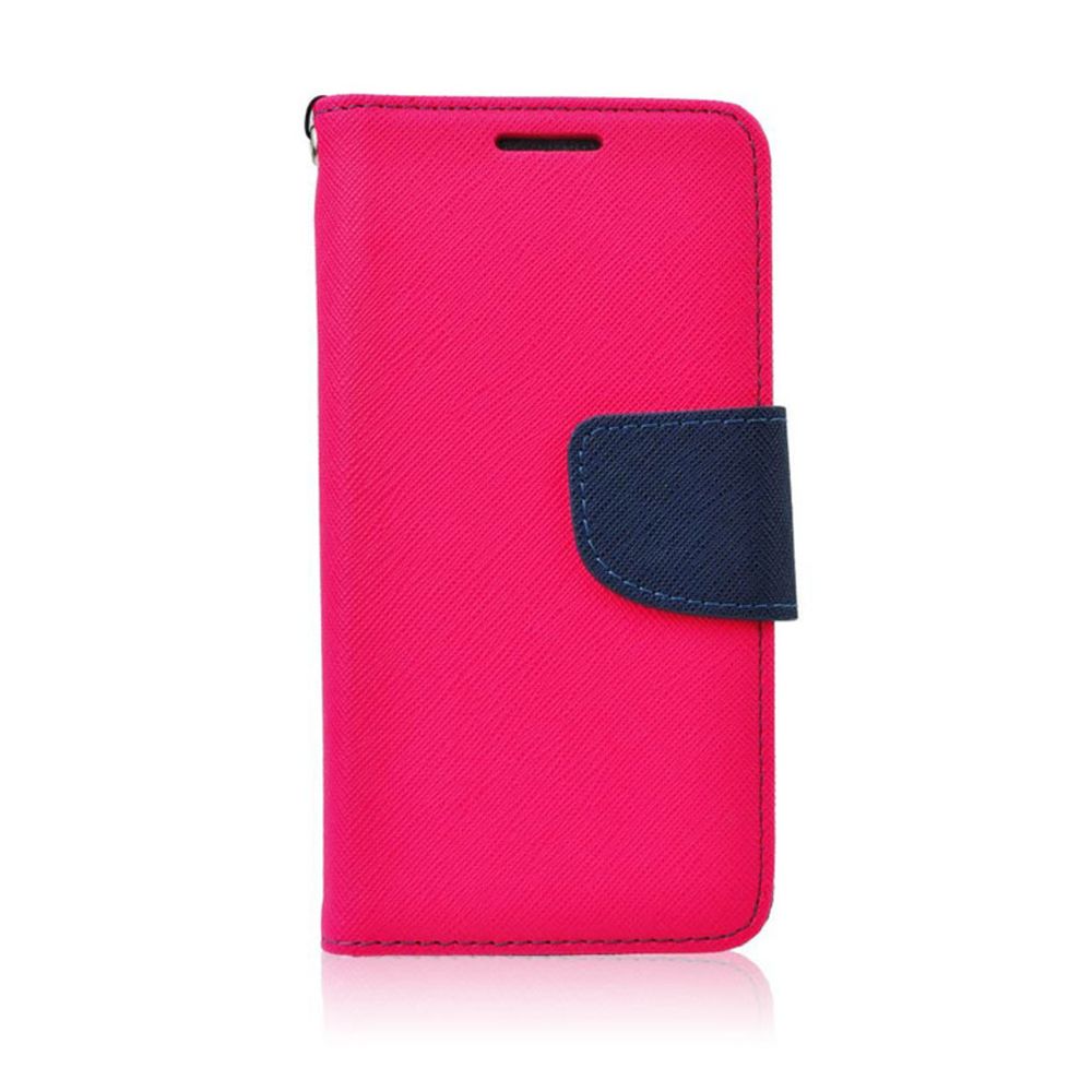 Fancy Book Huawei P40 Lite Φούξ/Σκούρο Μπλε