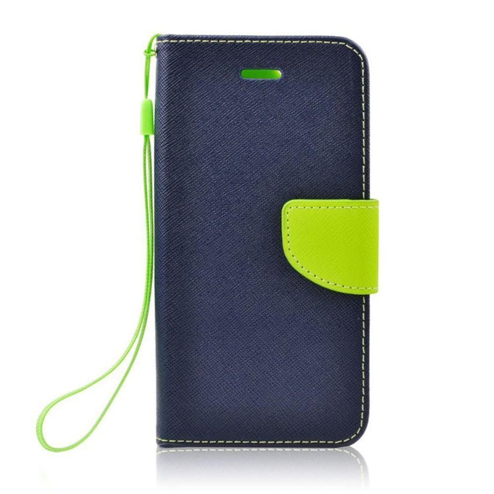 Fancy Book Huawei Y6p Σκούρο Μπλε/Λαχανί