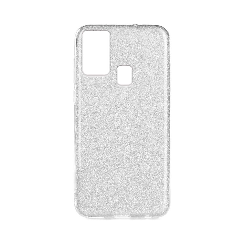Θήκη Shining TPU Samsung Galaxy A21s Ασημί