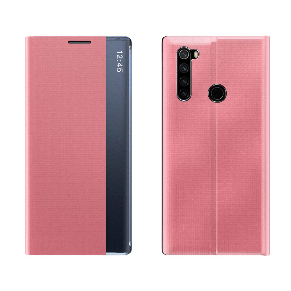 New Sleep Book Case kickstand Xiaomi Redmi Note 9S/9 Pro Ροζ