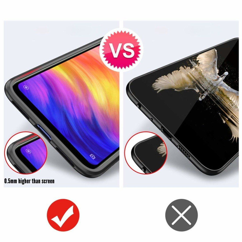 Carbon Clear Ring TPU Huawei Y5 2019 / Honor 8S Μαύρο