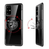 Carbon Clear Ring TPU Samsung Galaxy S20 Μαύρο