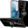 Carbon Clear Ring TPU Samsung Galaxy S20 Μαύρο