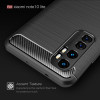 Θήκη Σιλικόνης Carbon TPU Fiber Brushed Xiaomi Mi Note 10 Lite Μαύρο