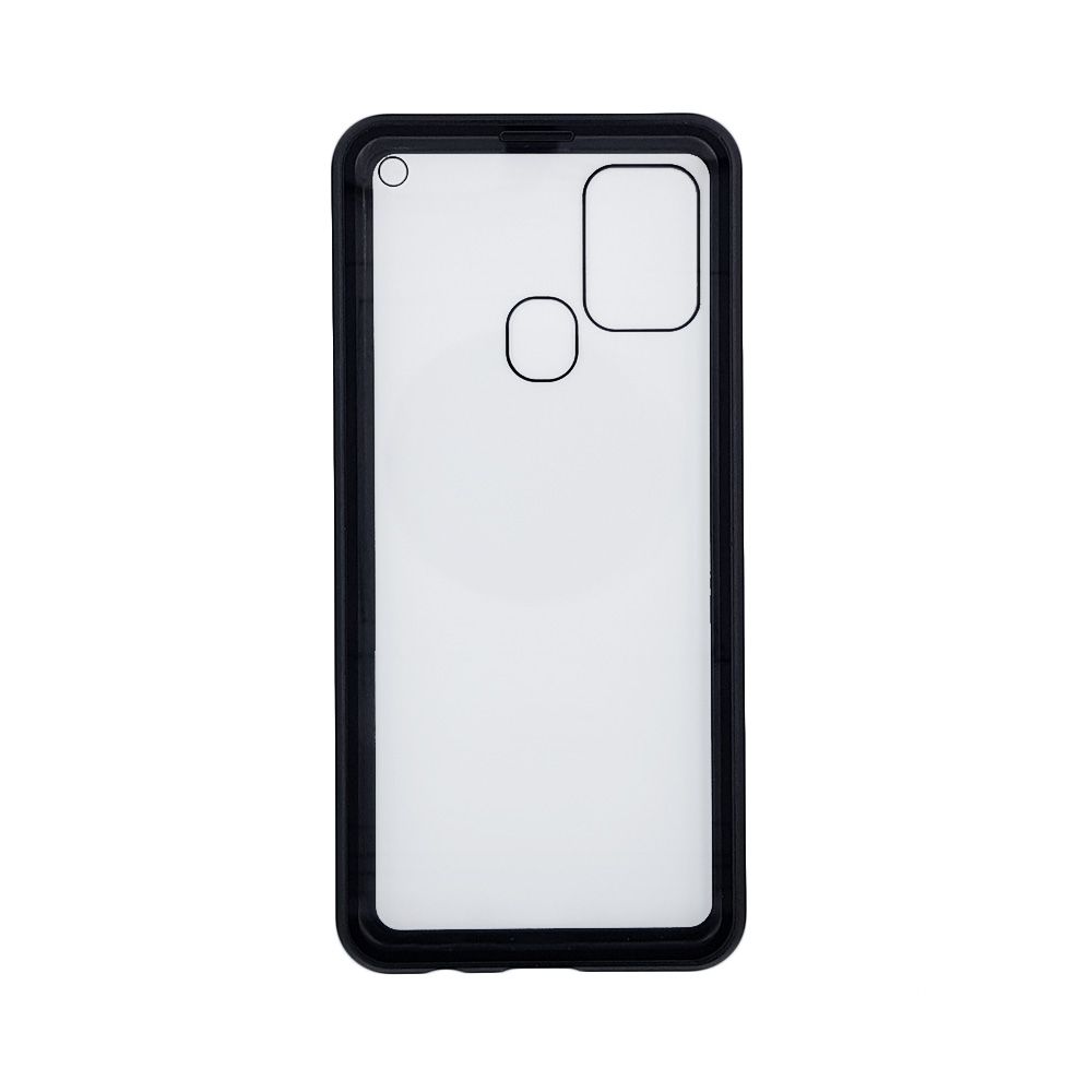 Μαγνητική Θήκη 360° front back Samsung Galaxy A21s Μαύρο