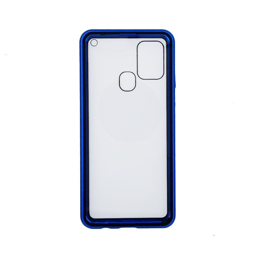 Μαγνητική Θήκη 360° front back Samsung Galaxy A21s Μπλε
