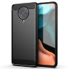 Θήκη Σιλικόνης Carbon TPU Fiber Brushed Xiaomi Pocophone F2 Pro Μαύρο