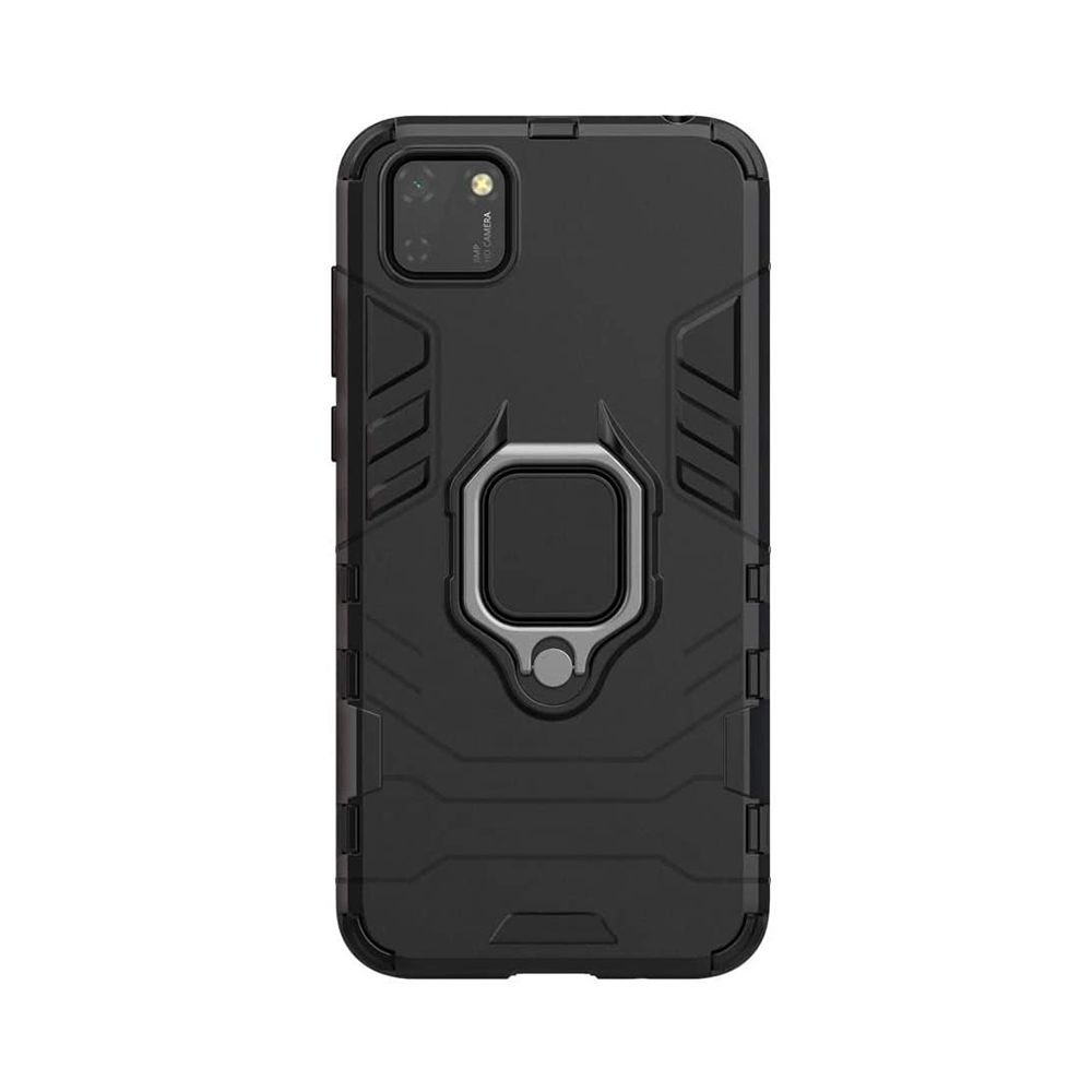 Ring Armor Kickstand magnetic car holder Huawei Y5p / Honor 9s Μαύρο