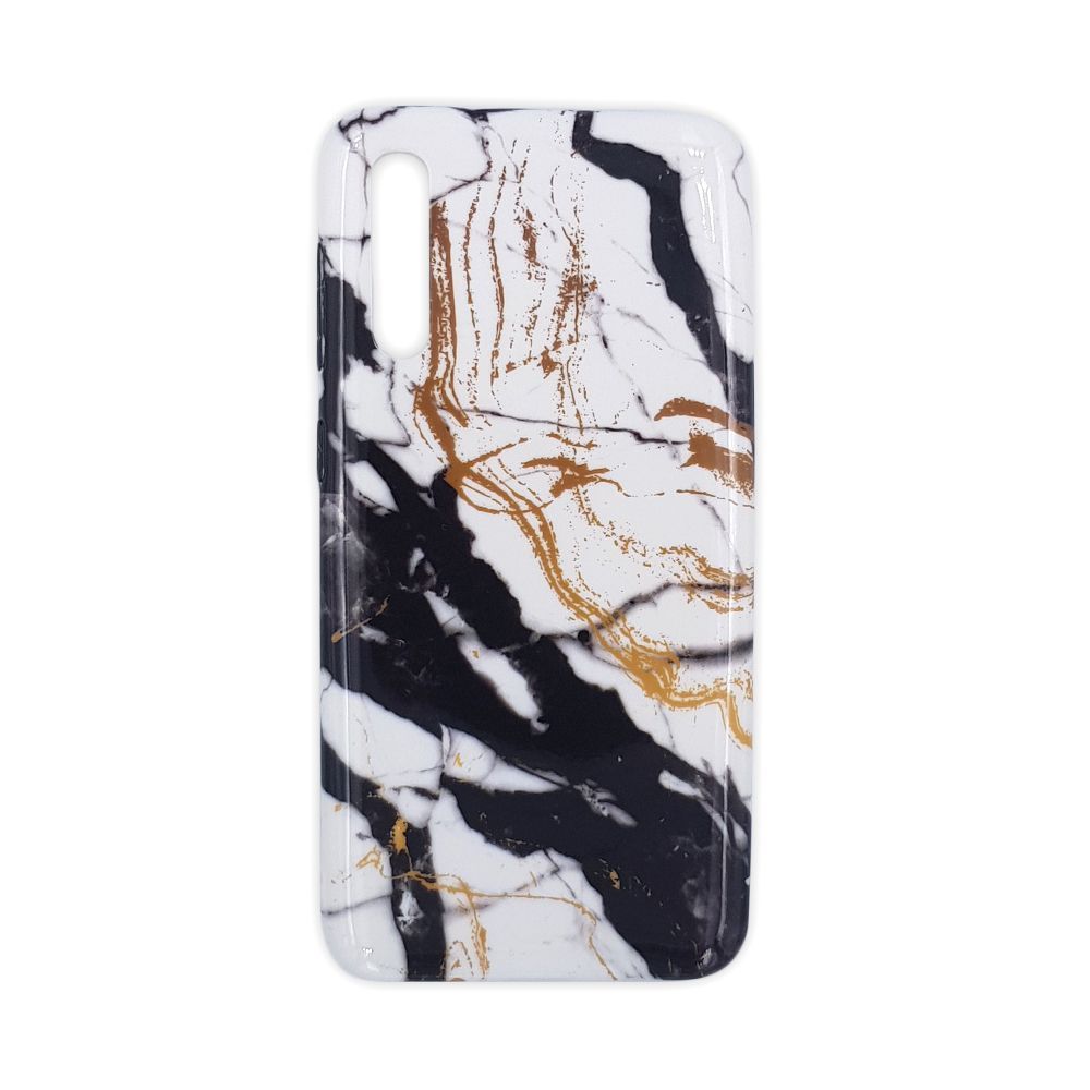Θήκη Marble Silicon Samsung Galaxy A50 / Galaxy A50S / Galaxy A30S Black / White