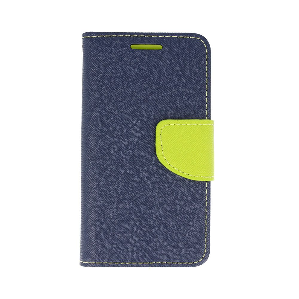 Fancy Book Apple iPhone 12 Pro Max Σκούρο Μπλε/Λαχανί