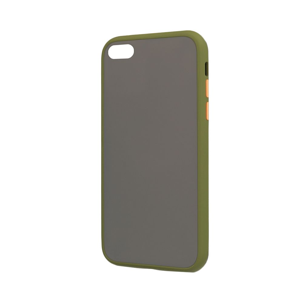 Θήκη Color Button Bumper Apple iPhone 6/6s Χακί