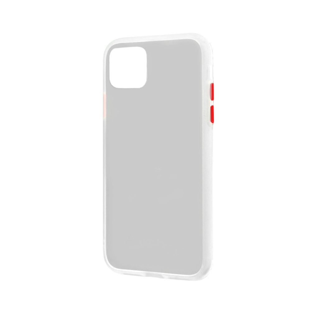 Θήκη Color Button Bumper Apple iPhone 11 Pro Διάφανο