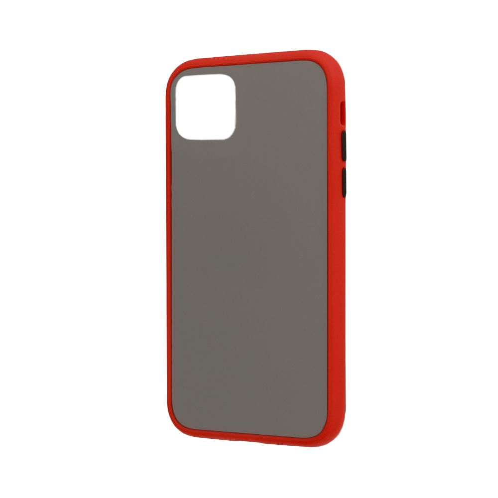 Θήκη Color Button Bumper Apple iPhone 11 Κόκκινο