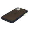 Θήκη Color Button Bumper Samsung Galaxy A51 Μπλε Σκούρο