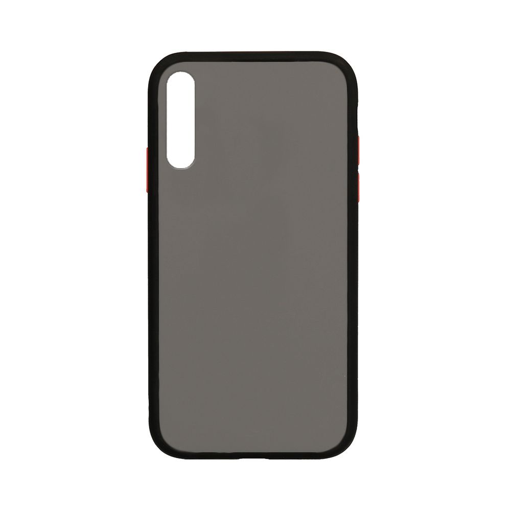 Θήκη Color Button Bumper Samsung Galaxy A70/A70s Μαύρο
