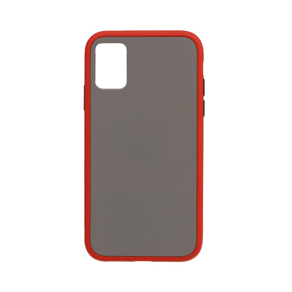 Θήκη Color Button Bumper Samsung Galaxy A71 Κόκκινο