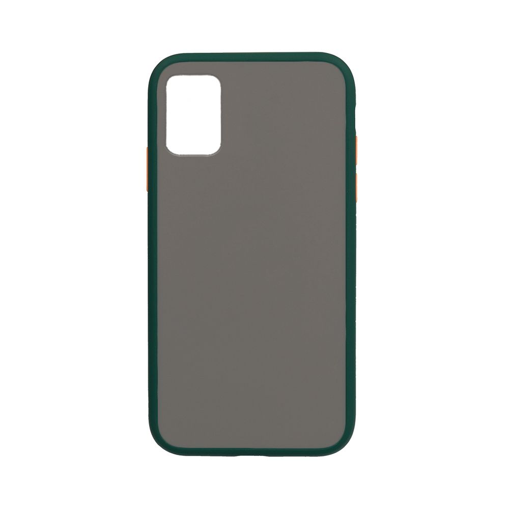 Θήκη Color Button Bumper Samsung Galaxy A71 Πράσινο