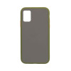 Θήκη Color Button Bumper Samsung Galaxy A71 Χακί