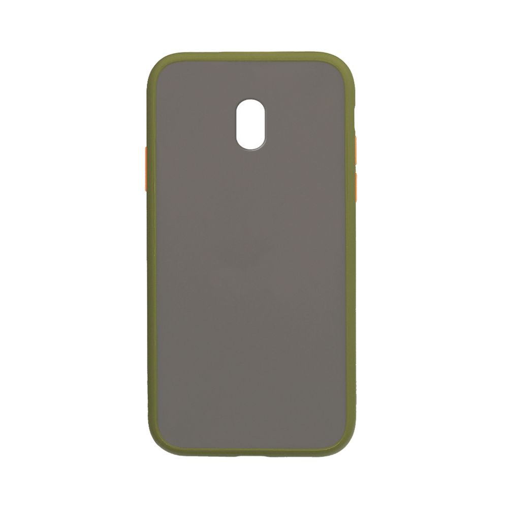 Θήκη Color Button Bumper Xiaomi Redmi 8A Χακί