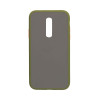 Θήκη Color Button Bumper Xiaomi Redmi 8 Χακί