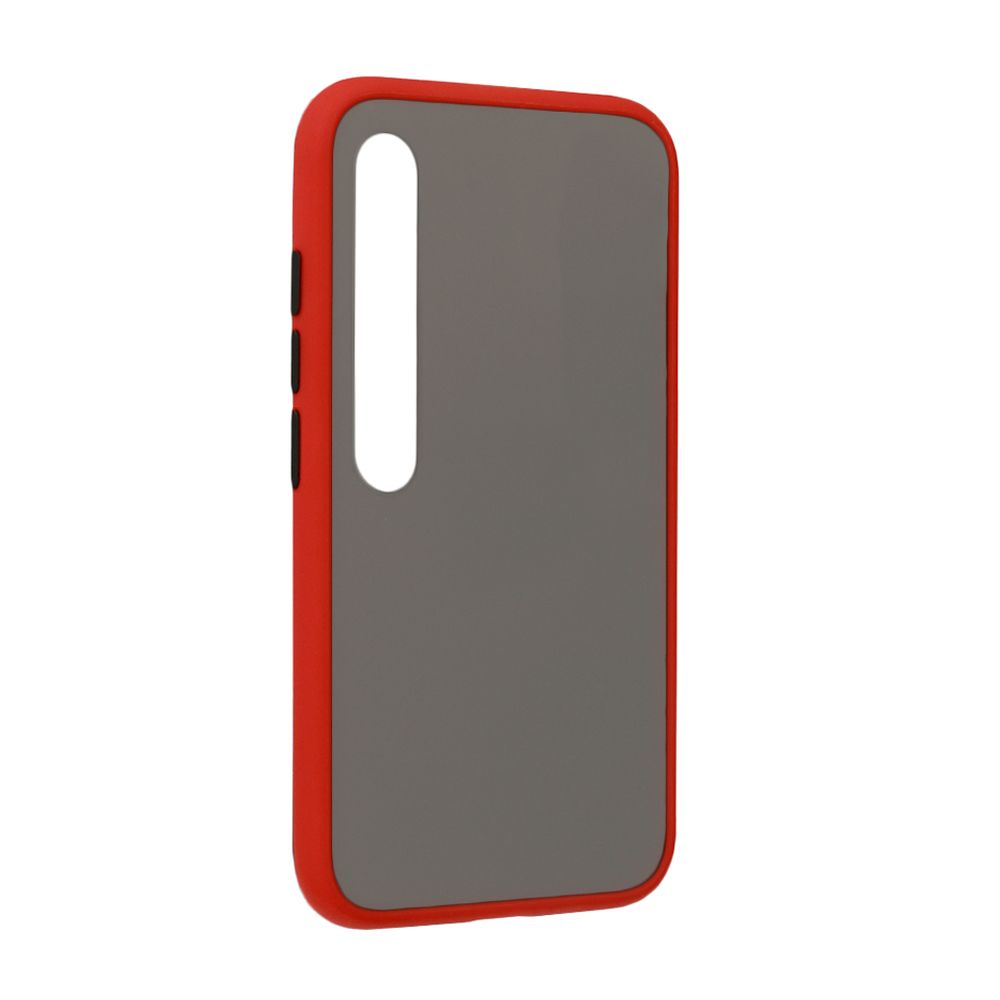 Θήκη Color Button Bumper Xiaomi Mi 10 / Mi 10 Pro Κόκκινο