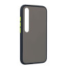 Θήκη Color Button Bumper Xiaomi Mi 10 / Mi 10 Pro Μπλε Σκούρο
