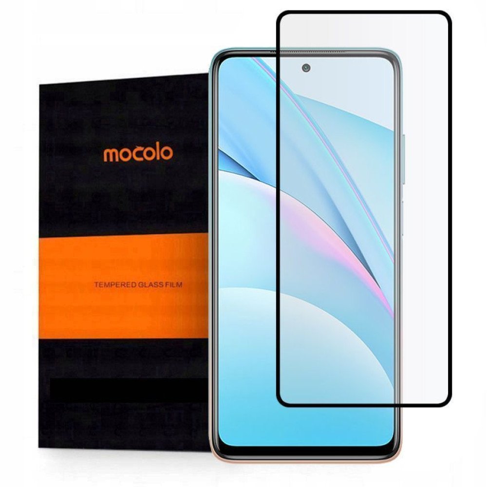 Full Glue 9H Tempered Glass Mocolo TG+ Xiaomi Mi 10T Lite Μαύρο
