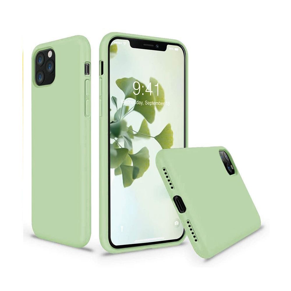 Θήκη Σιλικόνης My Colors Sonique Apple iPhone 12 / iPhone 12 Pro Πράσινο Ανοιχτό