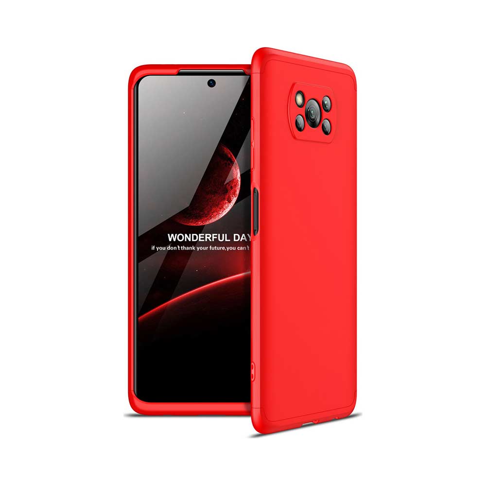 GKK 360 Full Body Protection Xiaomi Poco X3 NFC / Poco X3 Pro Κόκκινο