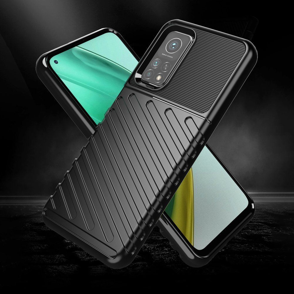Θήκη Κινητού Thunder Case Flexible Tough Rugged Xiaomi Mi 10T / Mi 10T Pro Μαύρο