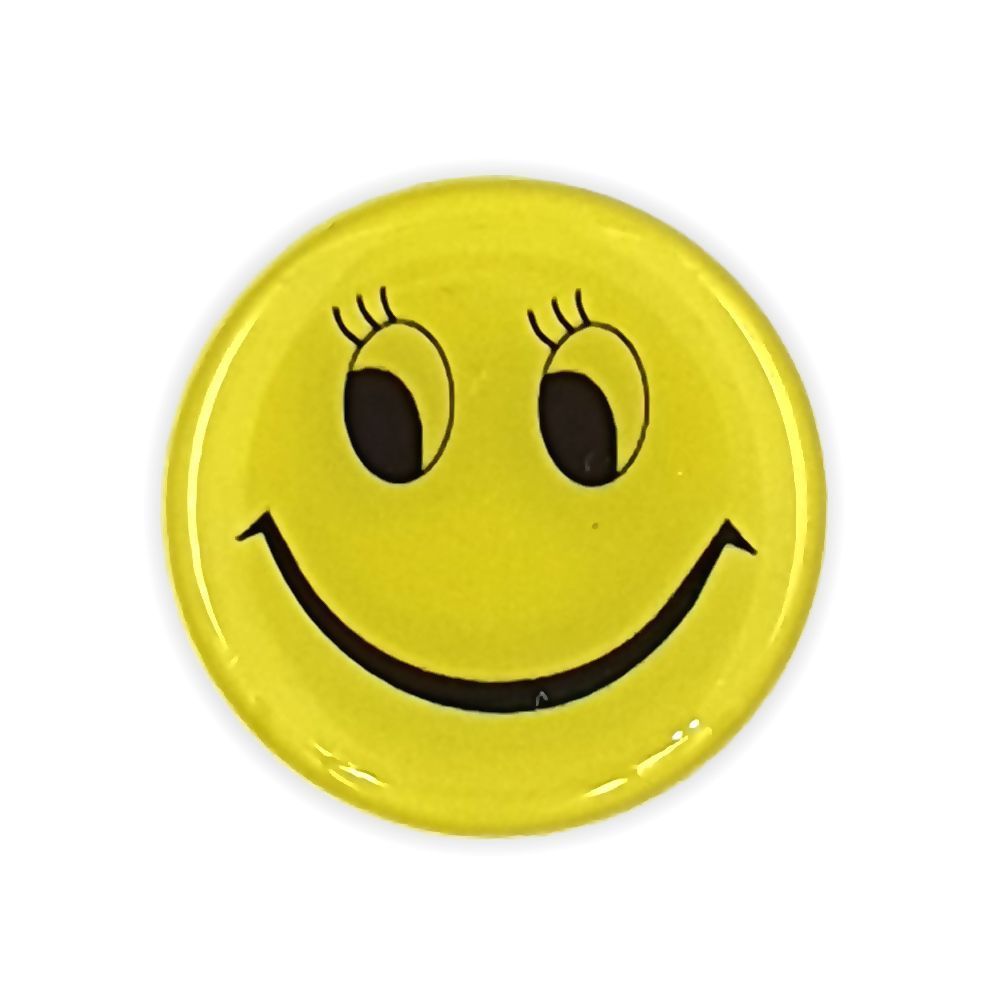 Pop Socket Emoji Smiling Face Eyelashes