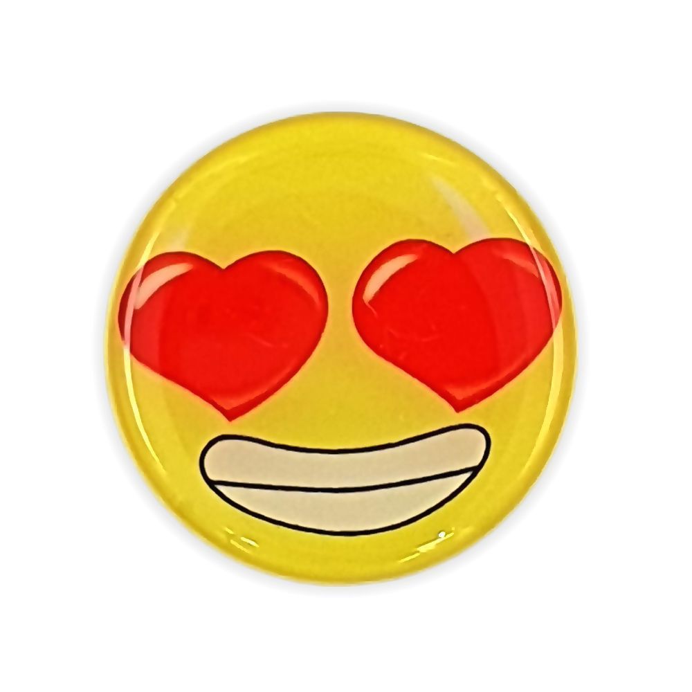 Pop Socket Emoji Smilling Face Heart-Eyes