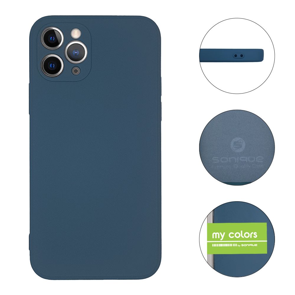 Θήκη Σιλικόνης My Colors Sonique Apple iPhone 11 Pro Μπλε Σκούρο