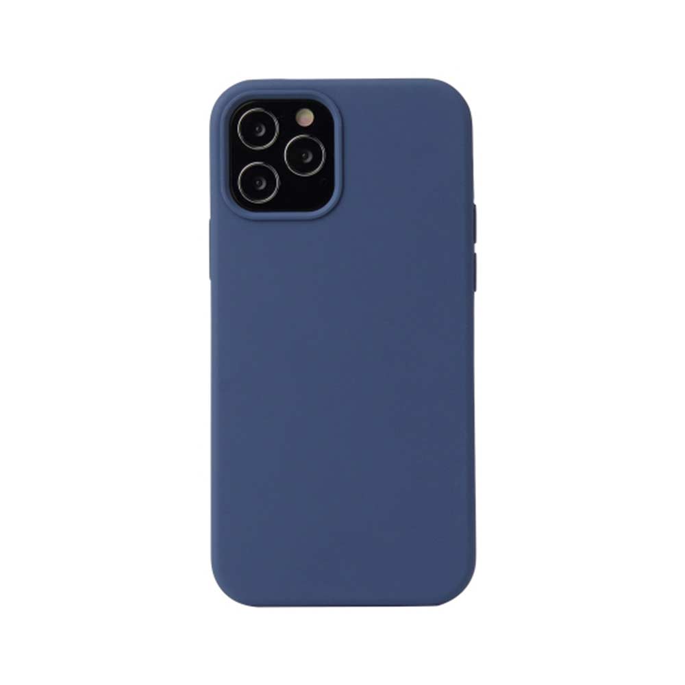 Θήκη Σιλικόνης My Colors Sonique Apple iPhone 12 / iPhone 12 Pro Μπλε Σκούρο