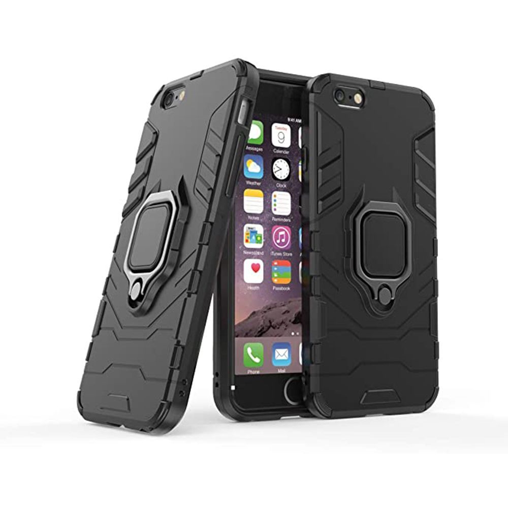 Ring Armor Kickstand magnetic car holder Apple iPhone 6/6s Μαύρο