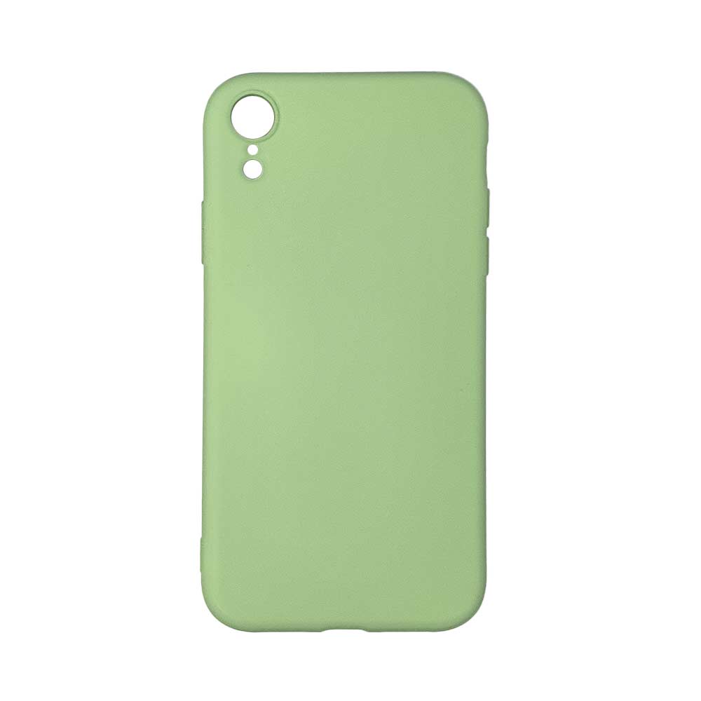 Θήκη Σιλικόνης My Colors Sonique Apple iPhone XR Πράσινο Ανοιχτό