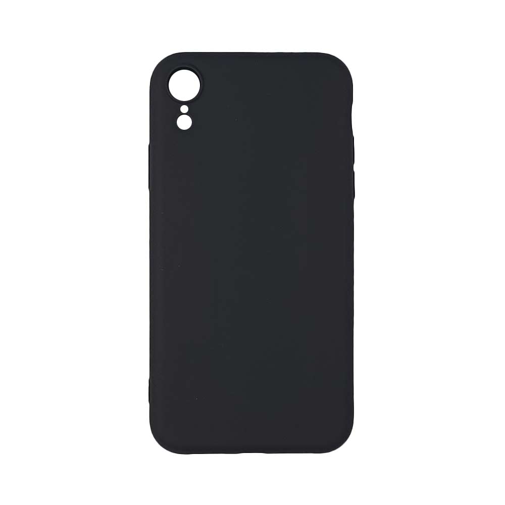 Θήκη Σιλικόνης My Colors Sonique Apple iPhone XR Μαύρο