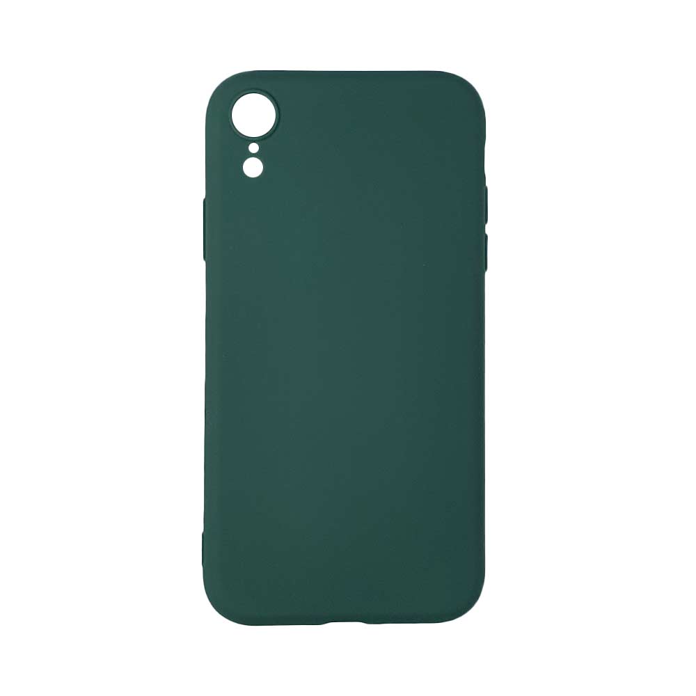 Θήκη Σιλικόνης My Colors Sonique Apple iPhone XR Πράσινο Σκούρο