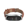 Λουράκι Δερματίνης Herms Mi Smart Band 5/6 Καφέ