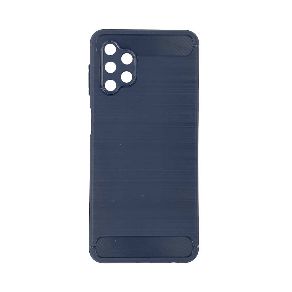 Θήκη Σιλικόνης Carbon TPU Fiber Brushed Samsung Galaxy A32 5G Μπλε
