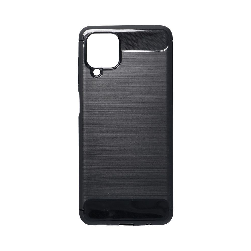 Θήκη Σιλικόνης Carbon TPU Fiber Brushed Samsung Galaxy A12 / Galaxy M12 Μαύρο