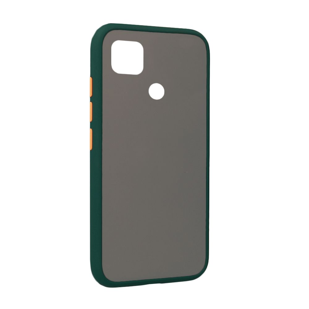Θήκη Color Button Bumper Xiaomi Redmi 9C Πράσινο