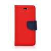 Fancy Book Samsung Galaxy S21 Κόκκινο/Σκούρο Μπλε