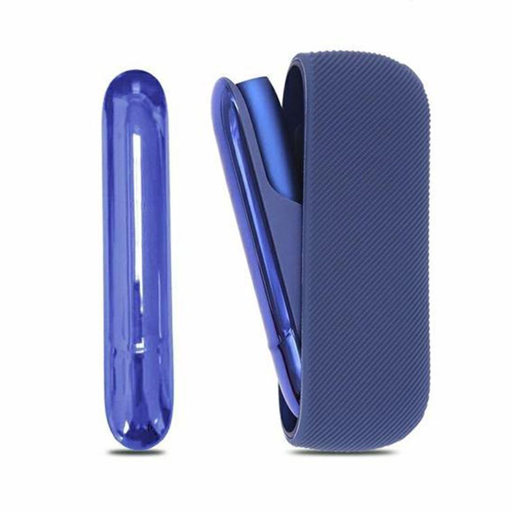 Θήκη Σιλικόνης Grip για Iqos 3.0/ Iqos 3.0 DUO Μπλε Σκούρο