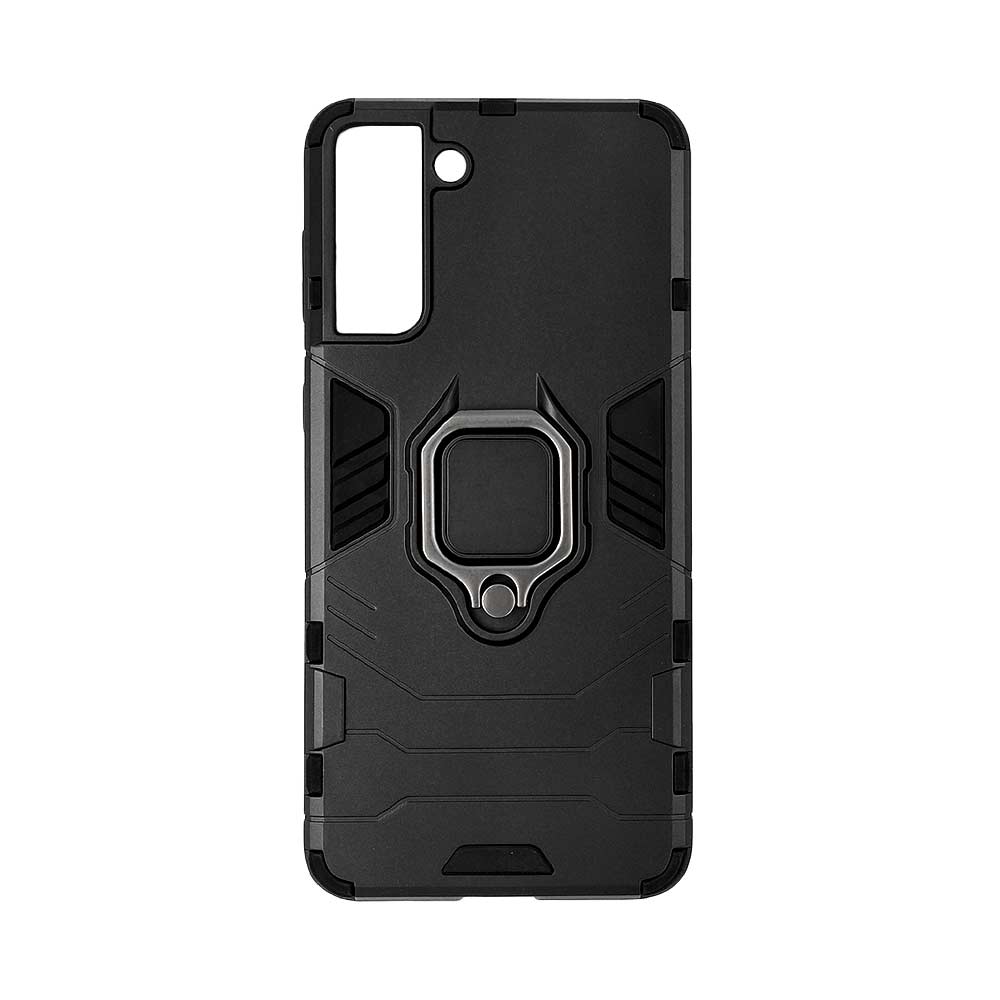 Ring Armor Kickstand magnetic car holder Samsung Galaxy S21 Plus Μαύρο