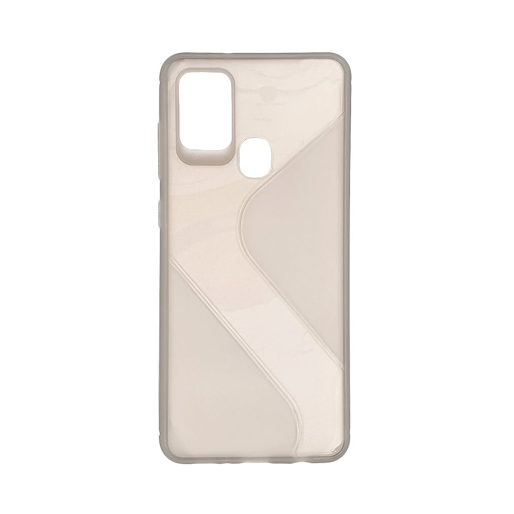 S-Case Flexible Cover Samsung Galaxy A21s Σκούρο Διάφανο