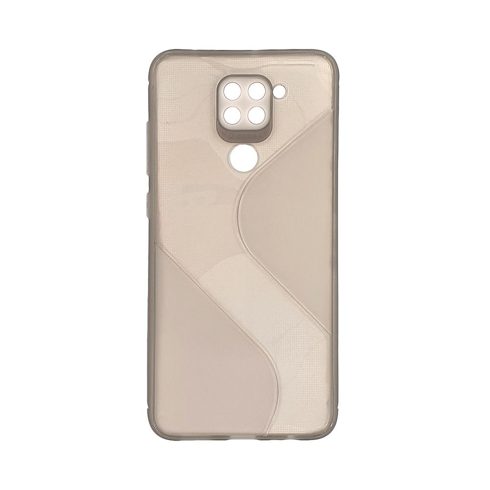 S-Case Flexible Cover Xiaomi Redmi Note 9 Σκούρο Διάφανο